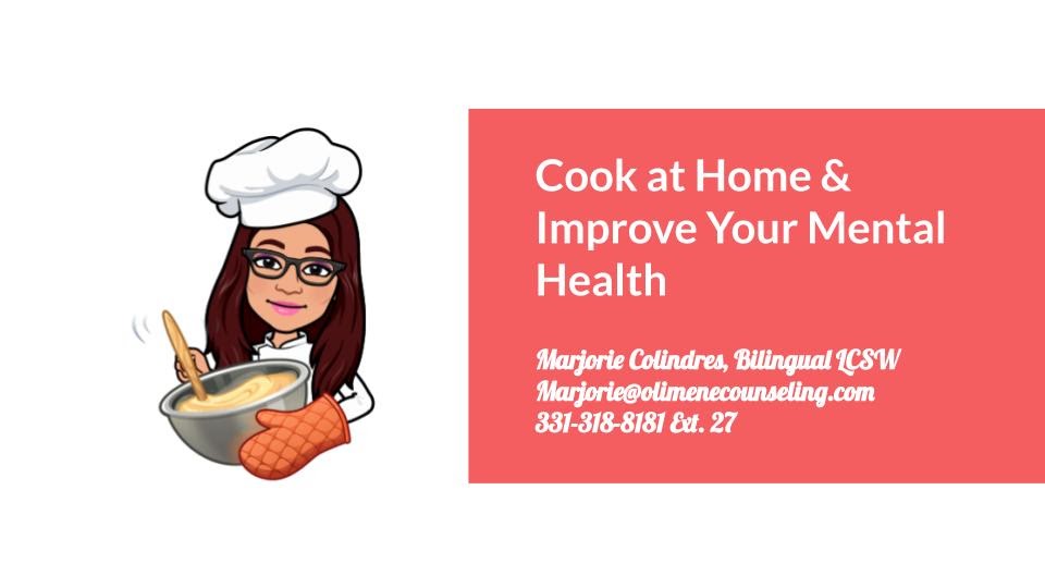 Cooking At Home and Improve Your Mental Health