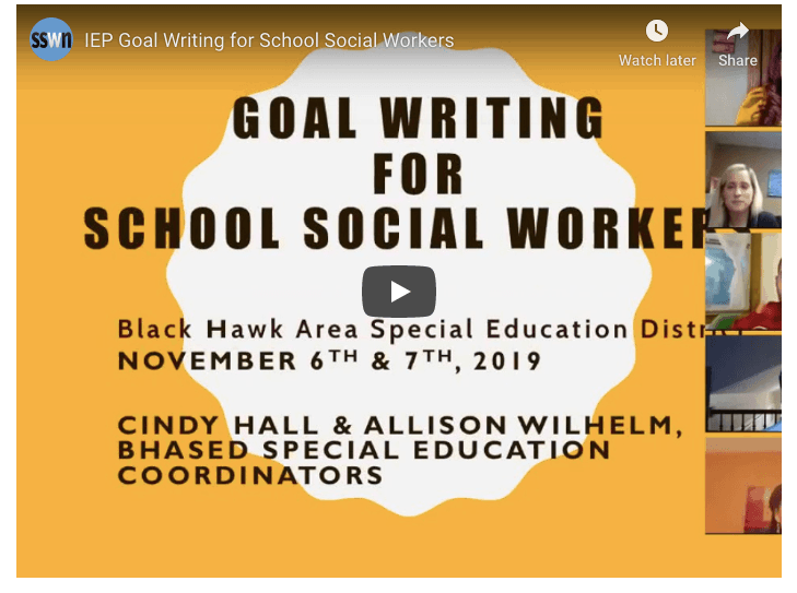 7 Components of Effective Social Work IEP Goals (With Cindy Hall & Allison Wlhelm)